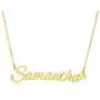 FAMARINE Custom Name Necklace, 18K Gold Plated Nameplate Personalized Jewelry Gift for Women Girl Dainty Necklace FAMARINE Custom Name Necklace, 18K Gold Plated Nameplate Personalized Jewelry Gift for Women Girl Dainty Necklace