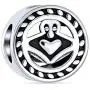 Mixed Set Bundle .925 Sterling Silver Murano Glass Good Luck Celtic Shamrock Irish Green Clover Knot Claddagh Charm Bead Spacer Fits European Bracelet For Women Teen Mixed Set Bundle .925 Sterling Silver Murano Glass Good Luck Celtic Shamrock Irish Green Clover Knot Claddagh Charm Bead Spacer Fits European Bracelet For Women Teen