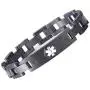 linnalove The Military Style Medical Bracelet Jewelry for Men and Women with Engraving Alert Identity Medical Conditions linnalove The Military Style Medical Bracelet Jewelry for Men and Women with Engraving Alert Identity Medical Conditions