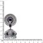 Aheli Antique Boho Oxidized Faux Blue Stone Studded Dangle Jhumki Jhumka Earrings Indian Wedding Bohemian Jewelry for Women Aheli Antique Boho Oxidized Faux Blue Stone Studded Dangle Jhumki Jhumka Earrings Indian Wedding Bohemian Jewelry for Women