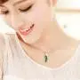 Brishow Fashion Wedding Bride Silver Pendant Necklace Chain Green Rhinestone Bean Pendant Necklaces Crystal Bridal Chains Jewelry Accessories for Women and Girls Brishow Fashion Wedding Bride Silver Pendant Necklace Chain Green Rhinestone Bean Pendant Necklaces Crystal Bridal Chains Jewelry Accessories for Women and Girls