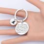 CENWA Lord of Rings Inspired Jewelry I Have Found That It is The Small Everyday Deeds Keychain Movie Inspired Jewelry Gift for Fans