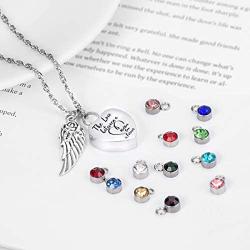 Glimkis The love between a Mother and Son is forever Cremation Memorial Ashes Pendant urn necklace Cremation Jewelry