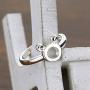 Dankadi Girl 925 Sterling Silver Ring New Mickey Shaped Rings Size 4-8# Solid Silver Material Feminine Jewelry Birthday Gift