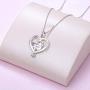 Sloth Gift 925 Sterling Silver Slow Down Cute Sloth Pendant Necklace for Women Girls Sloth Lover