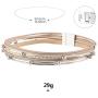 GelConnie Leather Cuff Bracelets Gorgeous Boho Beads Wrap Bracelet Magnetic Multi Strand Bracelets Bohemian Jewelry for Women, Wife