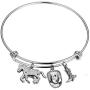 AKTAP Cowgirl Jewelry Cowboy Boot Charm Bracelet Horse Lover Gifts Cowgirl Gifts for Girls