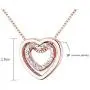 xinjue Forever Love Gold Double Heart Pendant Layered Necklace for Women Jewelry Gifts 16 inches… xinjue Forever Love Gold Double Heart Pendant Layered Necklace for Women Jewelry Gifts 16 inches…