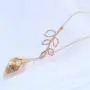 MIXIA Peace Olive Branch with Calla Lily Flower Pearl Lariat Y Necklace Hook Earring Charm Pendant Earrings Jewelry MIXIA Peace Olive Branch with Calla Lily Flower Pearl Lariat Y Necklace Hook Earring Charm Pendant Earrings Jewelry