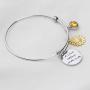 WSNANG Sunflower Gift A Love Affair With Life Bracelet Sunflower Charm Bracelet Sunflower Inspirational Gift for Friends Sunflower Lover