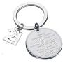FUSTMW 21st Birthday Keychain Happy 21st Birthday Gifts Turning 21 Birthday Jewelry Gifts Inspirational Gifts