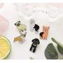 GYAYU Cute Dog Enamel Brooch Pins Set,Lapel Pins for Clothing Bag Decor