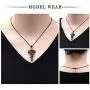 Cremation Urn Jewelry Angel Wings Cross Urn Pendant Memorial Remains Ashes Keepsake Necklace