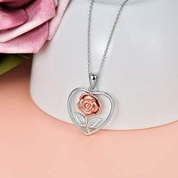 Sterling Silver Heart Urn Necklace for Ashes Cremation Keepsake Pendant Necklace for Women