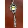 My Prime Gifts Snap Jewelry Scroll Tear Drop Tassel Necklace 20''+2'' Extender Holds 18-20 mm Ginger Style Charms My Prime Gifts Snap Jewelry Scroll Tear Drop Tassel Necklace 20''+2'' Extender Holds 18-20 mm Ginger Style Charms