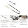 555Jewelry 3.3mm Stainless Steel Mesh Necklace for Women & Men, Available in 16”-22” 555Jewelry 3.3mm Stainless Steel Mesh Necklace for Women & Men, Available in 16”-22”