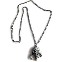 Mandalorian Medallion & Chain mandalorian jewelry