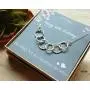 EFYTAL Happy 60th Birthday Gifts for Women Necklace, Sterling Silver 6 rings six Decades Necklaces Gift Ideas EFYTAL Happy 60th Birthday Gifts for Women Necklace, Sterling Silver 6 rings six Decades Necklaces Gift Ideas