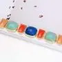 FAMARINE Boho Jewelry Colorful Necklace for Women, Gold Choker Chain Boho Necklace, Wear to Travel Or Wedding FAMARINE Boho Jewelry Colorful Necklace for Women, Gold Choker Chain Boho Necklace, Wear to Travel Or Wedding