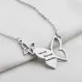 Now She Flies with Butterflies Necklace Rememberance Necklace