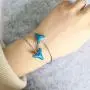 NOUMANDA Double Shark Tooth Wrap Bracelet Arrow Bangle Bracelet Glowing in The Dark NOUMANDA Double Shark Tooth Wrap Bracelet Arrow Bangle Bracelet Glowing in The Dark