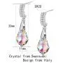 KesaPlan Crystal Earrings Dangle Earrings Crystal Drop Earrings for Girls, Sterling Silver Crystal Drop Earrings for Women KesaPlan Crystal Earrings Dangle Earrings Crystal Drop Earrings for Girls, Sterling Silver Crystal Drop Earrings for Women