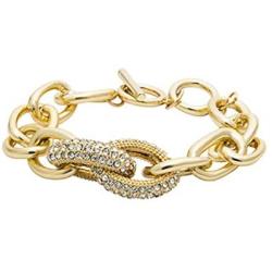 Cool Punk Wide Cuban Link Chain Bracelet Gold Plated Stainless Steel Oval Adjustable CZ Bracelet Costume Jewelry for Women Girls Birthday Gifts