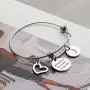Initial Bracelet Keychain She Believed She Could So She Did Inspirational Jewelry 2020 2021 Graduation Gift Initial Bracelet Keychain She Believed She Could So She Did Inspirational Jewelry 2020 2021 Graduation Gift