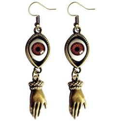 Evil Eye Earrings for Women hypoallergenic Dangle Earrings Hamsa Hand Long Drop Earrings Statement Earrings Christmas Festival Jewelry for Girls