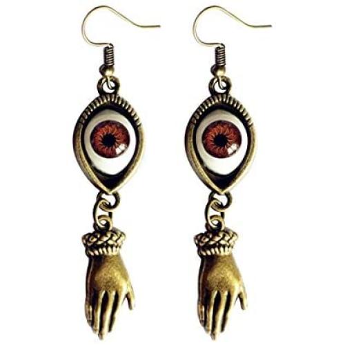 Evil Eye Earrings for Women hypoallergenic Dangle Earrings Hamsa Hand Long Drop Earrings Statement Earrings Christmas Festival Jewelry for Girls
