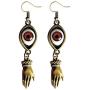 Evil Eye Earrings for Women hypoallergenic Dangle Earrings Hamsa Hand Long Drop Earrings Statement Earrings Christmas Festival Jewelry for Girls