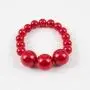 Shineland Simple Large Big Simulated Pearl Statement Necklace Bracelet and Earrings Jewelry Set (Red) Shineland Simple Large Big Simulated Pearl Statement Necklace Bracelet and Earrings Jewelry Set (Red)