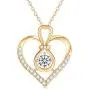 SISGEM 14k Solid Gold Heart Necklace,Infinity Necklace for Women,0.55 Carat(CTTW ) Moissanite Heart Pendant Necklace Women Birthday Jewelry Necklaces for Girls 18(Yellow, 14K-gold) SISGEM 14k Solid Gold Heart Necklace,Infinity Necklace for Women,0.55 Carat(CTTW ) Moissanite Heart Pendant Necklace Women Birthday Jewelry Necklaces for Girls 18(Yellow, 14K-gold)