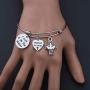 MAOFAED Baptism Gift for Women I Left it in The Water Cuff Bracelet Adult Baptism Gift Baptized Bracelet for Teen Girl