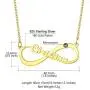 Custom4U Personalized Infinity Necklace with 1-4 Names - Custom 18K Gold Plated 925 Sterling Silver/Stainless Steel Birthstone Necklace Eternal Infinity Symbol Jewelry for Women Girls Custom4U Personalized Infinity Necklace with 1-4 Names - Custom 18K Gold Plated 925 Sterling Silver/Stainless Steel Birthstone Necklace Eternal Infinity Symbol Jewelry for Women Girls