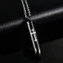 MEMORIALU Celtic Cross Bullet Urn Necklaces for Ashes Cremation Jewelry Keepsake Memorial Pendant MEMORIALU Celtic Cross Bullet Urn Necklaces for Ashes Cremation Jewelry Keepsake Memorial Pendant