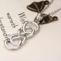 APOTIE Celtic Infinity Necklace for Women - 925 Sterling Silver CZ Infinite Pendant Eternal Jewelry Gifts for Girlfriend Wife
