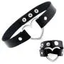 Vintage Gothic Collar Punk Goth Emo Heart Leather Choker Necklace for Girls Women Vintage Gothic Collar Punk Goth Emo Heart Leather Choker Necklace for Girls Women