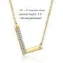 SHERLOVE Gold Initial Necklaces for Women,18k Real Gold Plated Sideways Initial Necklace Diamond Letter Pendant Necklace for Women Girls Personalized Name Necklace Trendy Jewelry SHERLOVE Gold Initial Necklaces for Women,18k Real Gold Plated Sideways Initial Necklace Diamond Letter Pendant Necklace for Women Girls Personalized Name Necklace Trendy Jewelry
