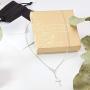 Confirmation Gift Necklace: Holy Confirmation for Girls, Christian Faith, Infinity Cross (silver-plated-brass, NA)