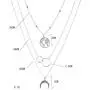 NICEMOVIC Dainty Layered Choker Necklace Bar Disc Necklaces Map Pendant Necklace Silver-plated alloy Layered Necklaces for Women NICEMOVIC Dainty Layered Choker Necklace Bar Disc Necklaces Map Pendant Necklace Silver-plated alloy Layered Necklaces for Women