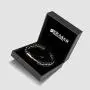SERASAR | Premium Genuine Leather Bracelet for Men in Black | Magnetic Stainless Steel Clasp in Black, Silver and Gold | Exclusive Jewellery Box | Great Gift Idea SERASAR | Premium Genuine Leather Bracelet for Men in Black | Magnetic Stainless Steel Clasp in Black, Silver and Gold | Exclusive Jewellery Box | Great Gift Idea