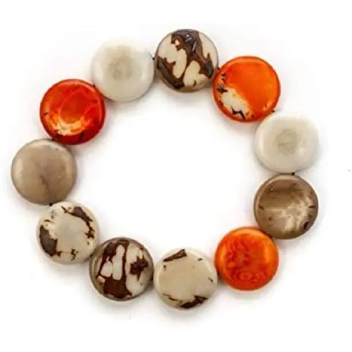 Earth Accessories Boho Bracelets for Women - Plant Based and Sustainable Bohemian Bracelet and Jewelry - Hippie Bracelets or Stretch Chunky Beaded Bracelets Earth Accessories Boho Bracelets for Women - Plant Based and Sustainable Bohemian Bracelet and Jewelry - Hippie Bracelets or Stretch Chunky Beaded Bracelets