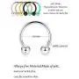 Vsnnsns 16G Septum Jewelry Septum Ring Piercing Jewelry Septum Clicker Ring and Horseshoe Barbell Stainless Steel Septum Nose Rings Hoop Piercing Jewelry for Men Women 10mm 14pcs Vsnnsns 16G Septum Jewelry Septum Ring Piercing Jewelry Septum Clicker Ring and Horseshoe Barbell Stainless Steel Septum Nose Rings Hoop Piercing Jewelry for Men Women 10mm 14pcs