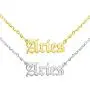 2Pcs Old English Zodiac Necklaces, 18K Gold Silver 12 Constellation Pendant Necklace for Women Girls, Horoscope Astrology Letter Necklace Birthday Gift 2Pcs Old English Zodiac Necklaces, 18K Gold Silver 12 Constellation Pendant Necklace for Women Girls, Horoscope Astrology Letter Necklace Birthday Gift