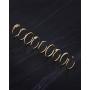 Highstreet .925 Sterling Silver or 14K Gold Plated Tarnish Resistant Stackable Extreme Comfort Rings | Hypoallergenic, and Worry-Free wear