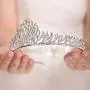 FXmimior Silver Bridal Wedding Crown Headband Women Crystal Tiara Headpiece Wedding Hair Accessories FXmimior Silver Bridal Wedding Crown Headband Women Crystal Tiara Headpiece Wedding Hair Accessories