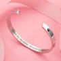 Raysunfook Once by My Side Forever in My Heart Pet Sympathy Gift Bracelet Pet Remembrance Jewelry Dog Memorial Cuff Loss of Pet Gifts
