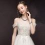JOERICA Rhinestone Necklace and Earrings Set for Women Wave Flower Fashion Costume Jewelry