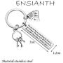 ENSIANTH Realtor Keychain Thank You Realtor Keychain Real Estate Agent Gift Buying and Selling Keychain